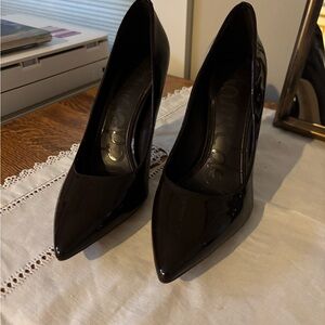 Sam Edelman Glossy Brown Heels